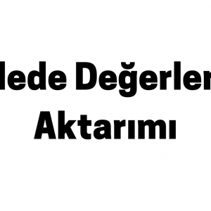 Ailede Değerlerin Aktarımı