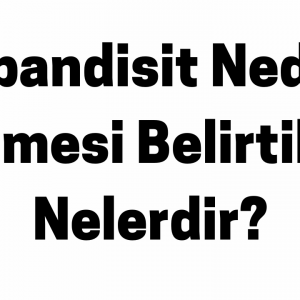 Apandisit Nedir Şişmesi Belirtileri Nelerdir