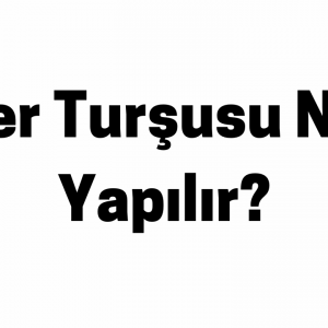 Biber Turşusu Nasıl Yapılır