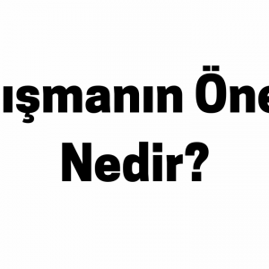 Çalışmanın Önemi Nedir