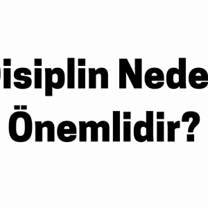 Disiplin Neden Önemlidir