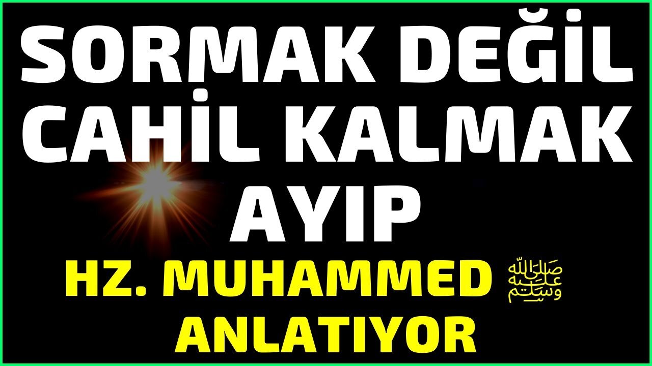 Hz. Muhammed’in ﷺ Zamanından İbretlik Dini Hikaye