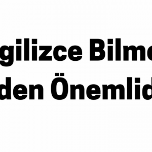 İngilizce Bilmek Neden Önemlidir