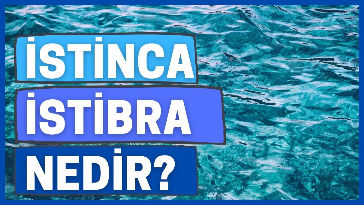 İstinca ve İstibra Nedir & Nasıl Yapılır?