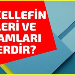 Mükellefin Fiilleri ve Anlamları Nelerdir?