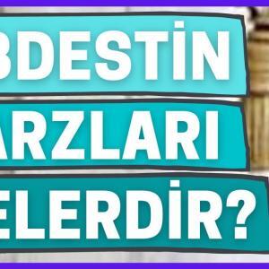 abdestin farzları nelerdır