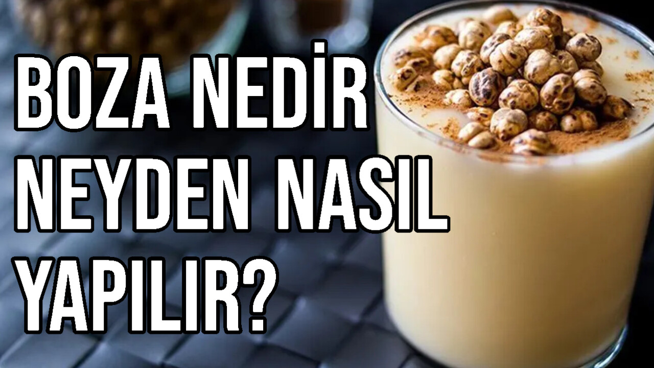 boza nedir neyden nasıl yapılır tarifi