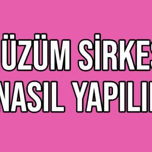 üzüm sirkesi